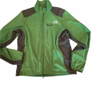 The North Face Forest Green and Charcoal Jacket